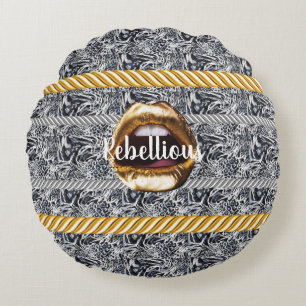Personalised Gift for Birthday, Bride, Wedding Round Cushion