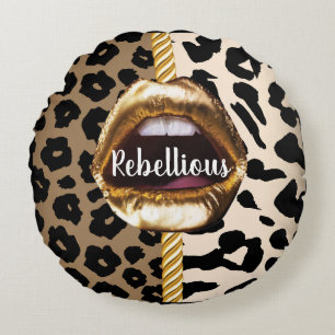 Personalised Gift for Birthday, Bride, Wedding Round Cushion