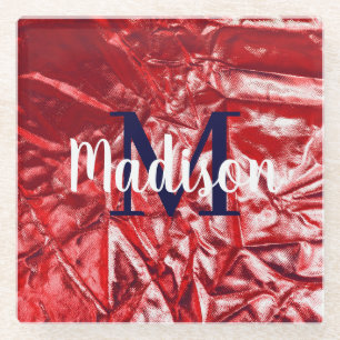 Personalised Gift for Bridesmaid, Wedding, Wife Glass Coaster
