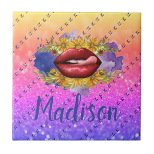 Personalised Gift for Bridesmaid, Wedding, Wife Tile