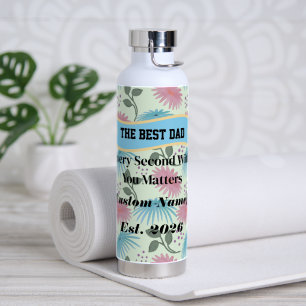 Personalised Gift for Dad Father's Day Gift Water Bottle