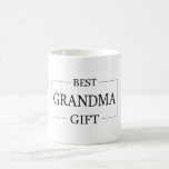 Personalised Gift For Grandma Grandmother Birthday Coffee Mug<br><div class="desc">You can customise it with your photo,  logo or with your text.  You can place them as you like on the customisation page. Modern,  unique,  simple,  or personal,  it's your choice.</div>