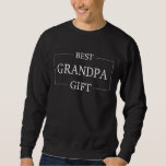 Personalised Gift For Grandpa Grandfather Birthday Sweatshirt<br><div class="desc">You can customise it with your photo,  logo or with your text.  You can place them as you like on the customisation page. Modern,  unique,  simple,  or personal,  it's your choice.</div>