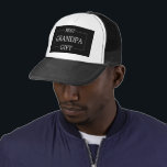 Personalised Gift For Grandpa Grandfather Birthday Trucker Hat<br><div class="desc">You can customise it with your photo,  logo or with your text.  You can place them as you like on the customisation page. Modern,  unique,  simple,  or personal,  it's your choice.</div>