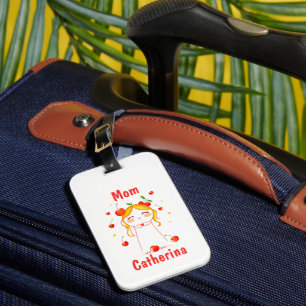 Personalised Gift for mother aunt grandmom Luggage Tag