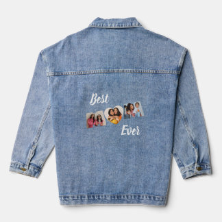 Personalised gift for Mother's Day, Gift for Mum Denim Jacket