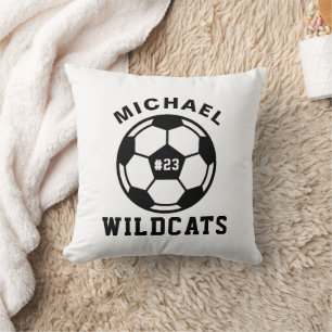 Personalised Gift for Soccer Players Cushion