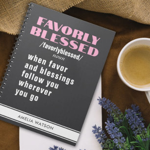 Personalised gift for women motivation notebook