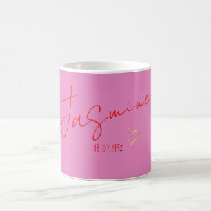  Personalised Gift Name Modern  Coffee Mug