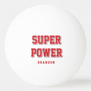 Personalised Gifts For Him Red Ping Pong Balls