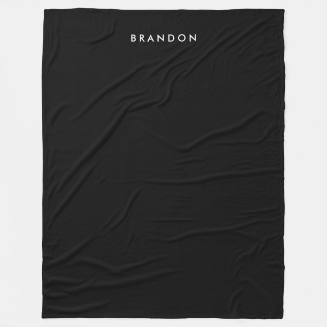 Personalised Gifts For Men Fleece Blankets 60x80 (Front)