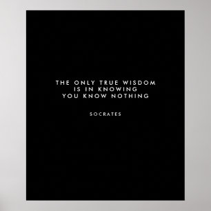 Personalised Gifts For Men Quote Poster Black