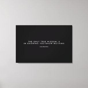 Personalised Gifts For Men Quote Wrapped Canvas
