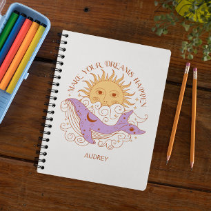 Personalised Gifts Make Your Dreams Happen Notebook