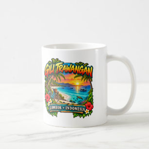 Personalised Gili Trawangan Lombok Coffee Mug