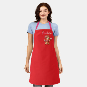 Personalised Gingerbread Cookie Apron