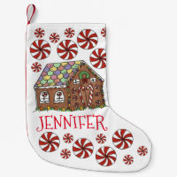 Personalised Gingerbread House Christmas Mints