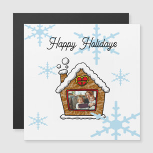 Personalised Gingerbread House Snowflakes Holidays