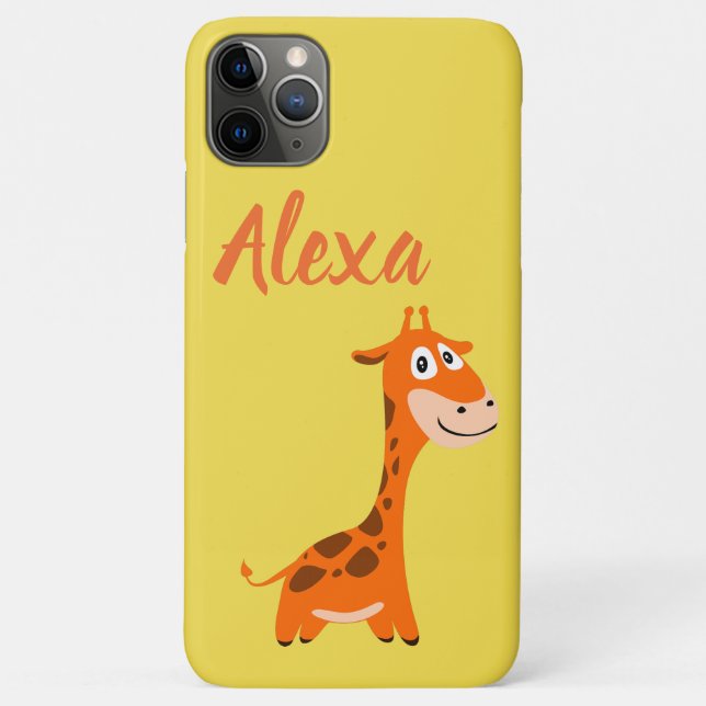 Personalised Giraffe Case-Mate iPhone Case (Back)