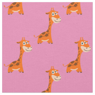 Personalised Giraffe Fabric