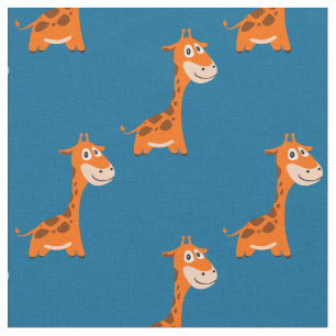 Personalised Giraffe Fabric