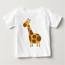 Personalised Giraffe Kids Cartoon Gift