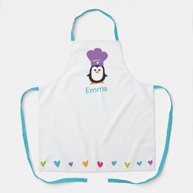 Personalised girl apron (Front)