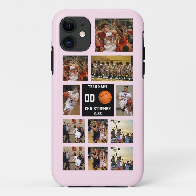Personalised Girl Basketball Case-Mate iPhone Case (Back)