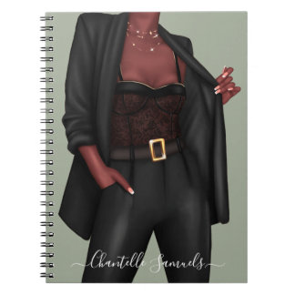 Personalised Girl Boss Notebook