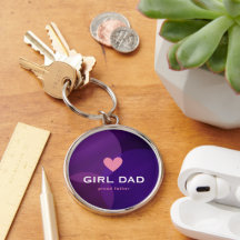 Personalised Girl Dad Holographic
