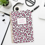 Personalised Girl Leopard Planner<br><div class="desc">Get your Personalised Girl Leopard Planner, place your name on the cover, and spice up your daily tasks with this modern trendy pink leopard print planner. This will also make an awesome Christmas gift for a special girl in your life. Use the "Personalise" blue button to add your name. Original...</div>