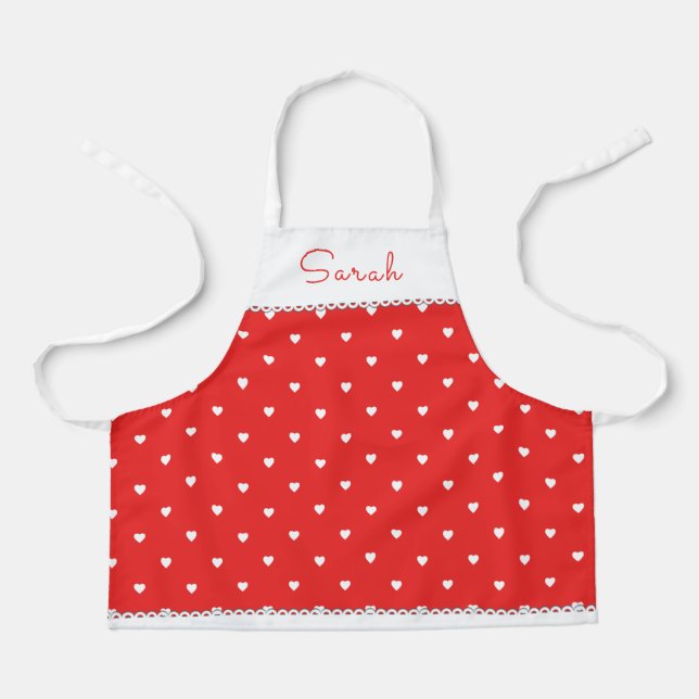 Personalised Girls Apron (Front)