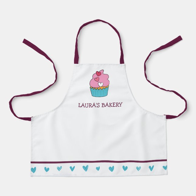 Personalised Girls Apron (Front)