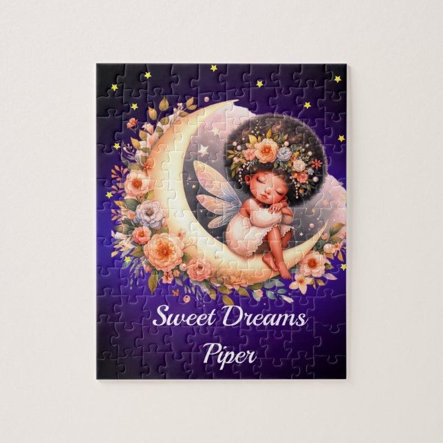 Personalised girls name  jigsaw puzzle (Vertical)