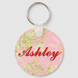 Personalised Girls Name Keychain