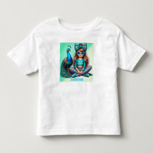 Personalised girl's name toddler T-Shirt