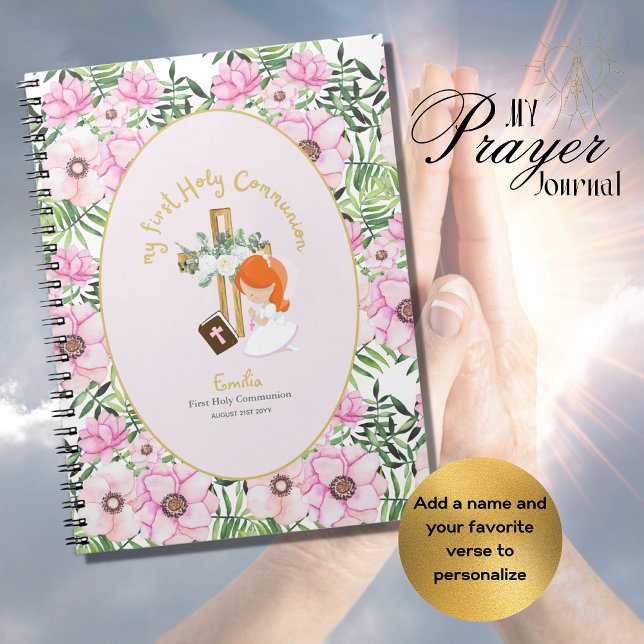 Personalised Girls Prayer Journal or Bible Study  (Creator Uploaded)