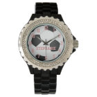 Personalised Girl's Soccer Ball Watch