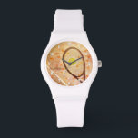 Personalised Girl's Tennis Love<br><div class="desc">This sporty tennis themed watch for girls features tiny scattered hearts accenting an abstract tennis graphics composite - customise with her name - by katz_d_zynes</div>