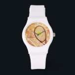 Personalised Girl's Tennis Love Watch<br><div class="desc">This sporty tennis themed watch for girls features tiny scattered hearts accenting an abstract tennis graphics composite - customise with her name - by katz_d_zynes</div>