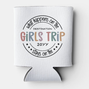 Personalised Girls Trip What happens on Girls Trip Can Cooler