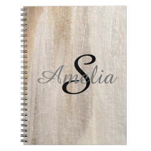 Personalised Girly Glitter Sparkles Name Notebook