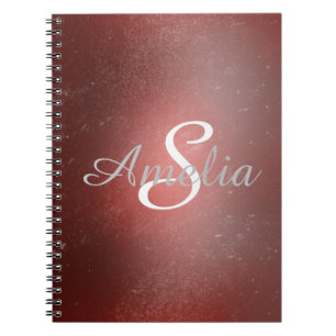 Personalised Girly Glitter Sparkles Name Notebook