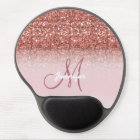 Personalised Girly Rose Gold Glitter Sparkles Name