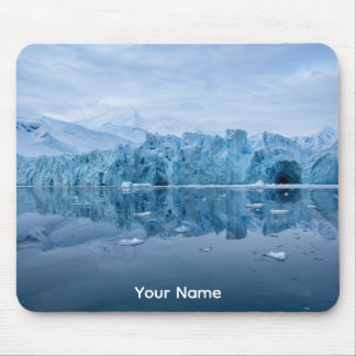 Personalised Glacier Wall Reflection Mouse Mat