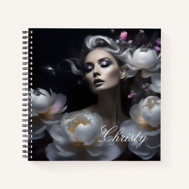 Personalised Glamour Notebook (Front)
