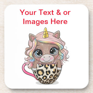 Personalised Glass Coasters - Drink Coasters Six