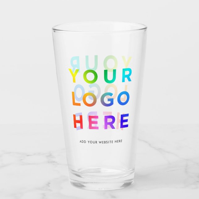 Personalised glasses | Double-sided printing 16oz (Front)