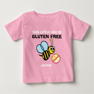 Personalised Gluten Free Bumble Bee Celiac Shirt