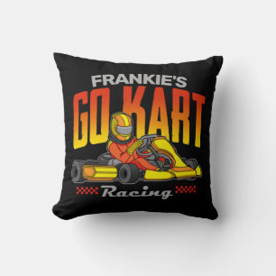 Personalised Go Kart Racing Motorsport Karting Cushion